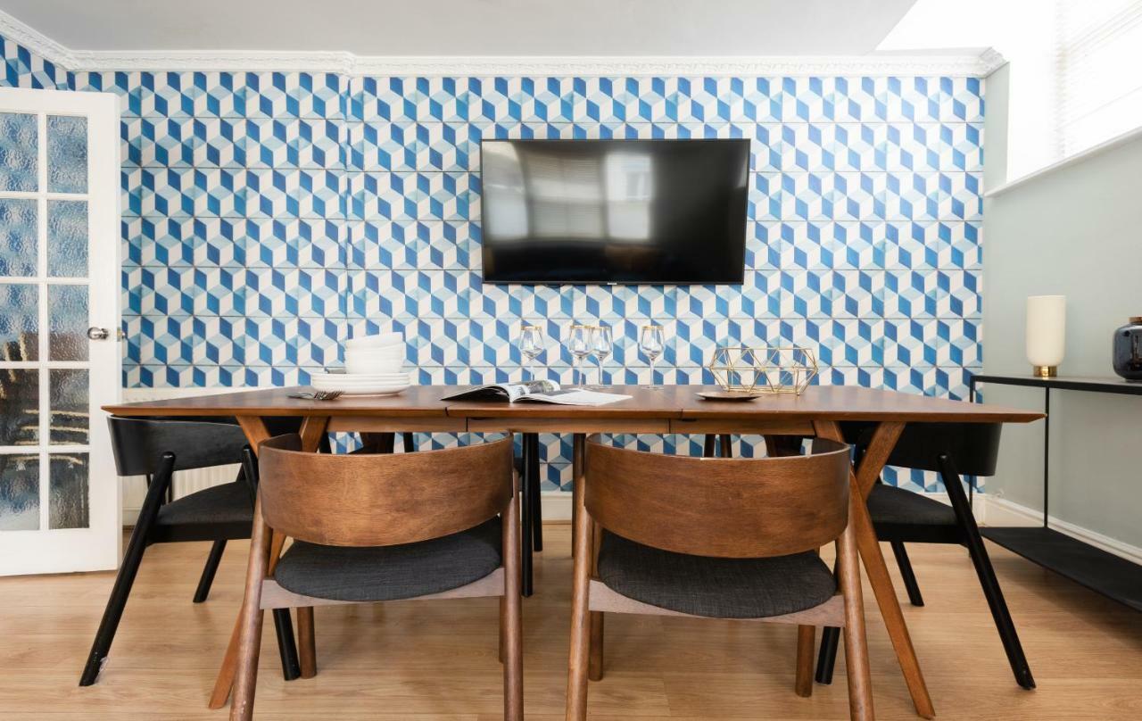 The Kensington Palace Mews - Bright & Modern 6Bdr House With Garage Londen Buitenkant foto